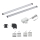Eglo 94693 - SET 2x LEDköksbelysning VENDRES 2xLED/3W/230V
