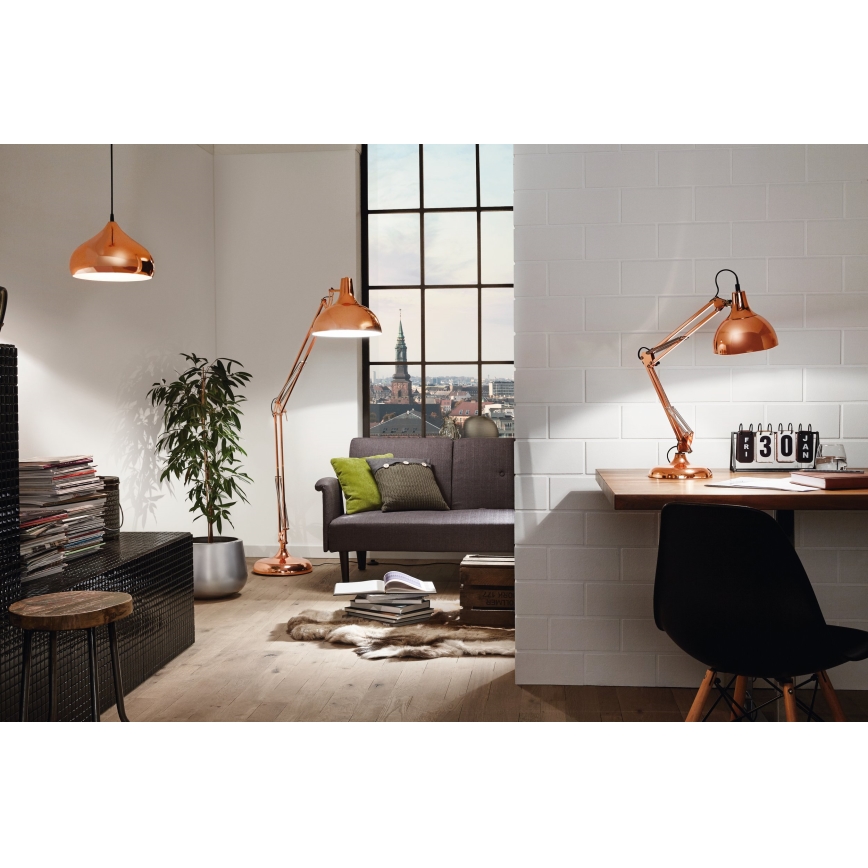 Eglo 94704 - Bordslampa BORGILLIO 1xE27/40W/230V