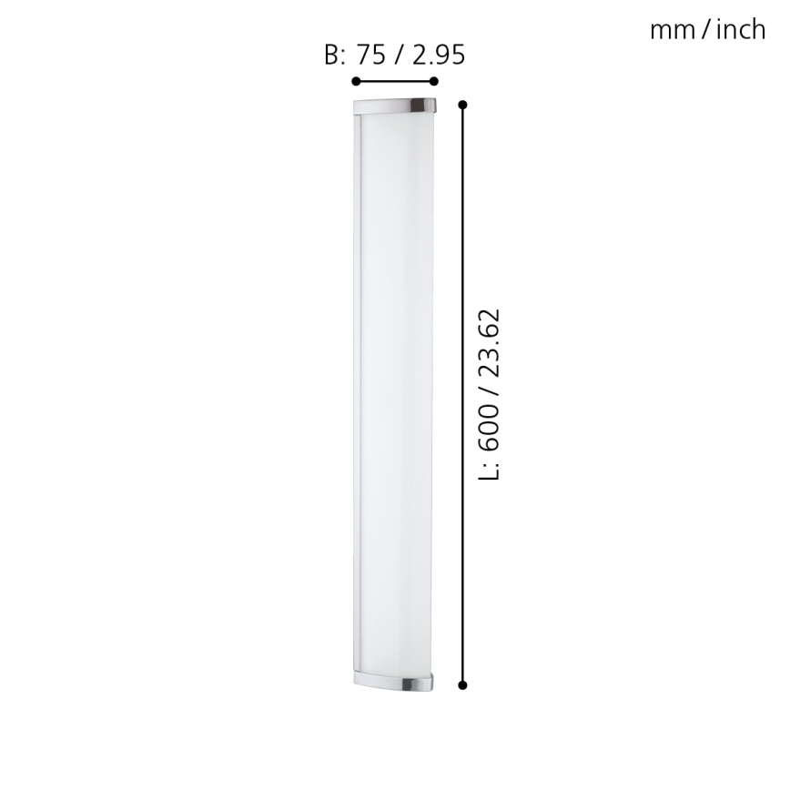 Eglo - LED badrumslampa 1xLED/16W/230V IP44