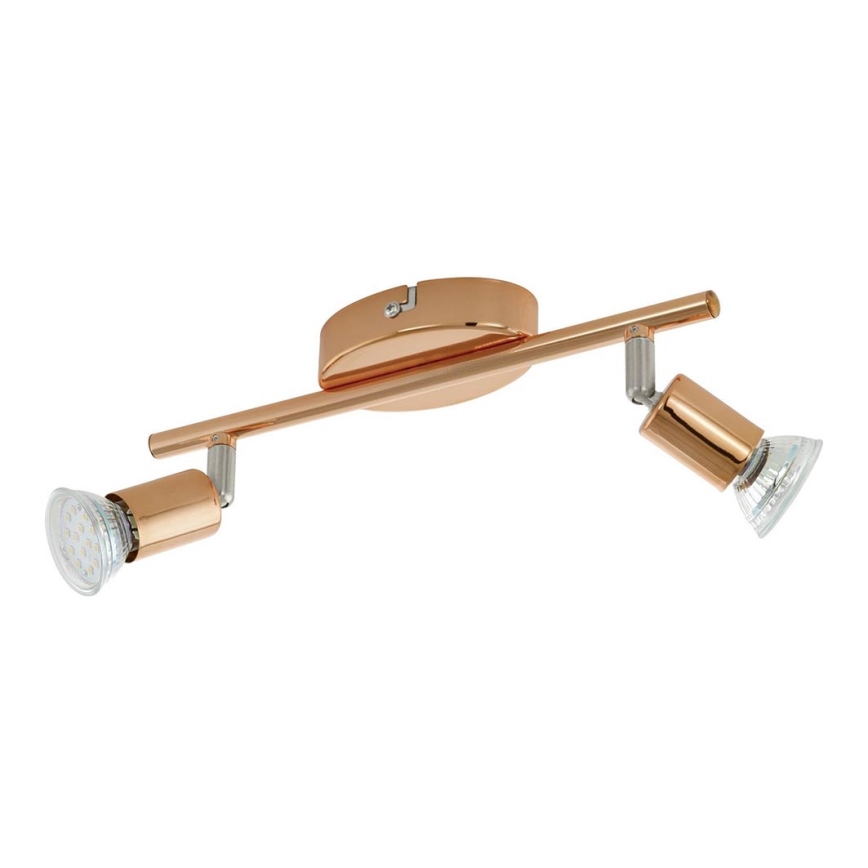 Eglo 94773 - LED spotlight BUZZ-koppar 2xGU10/3W/230V
