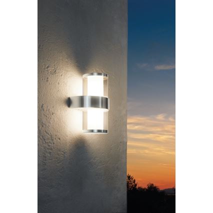Eglo 94799 - Utomhus Väggbelysning BEVERLY 1 2xLED/3,7W/230V IP44