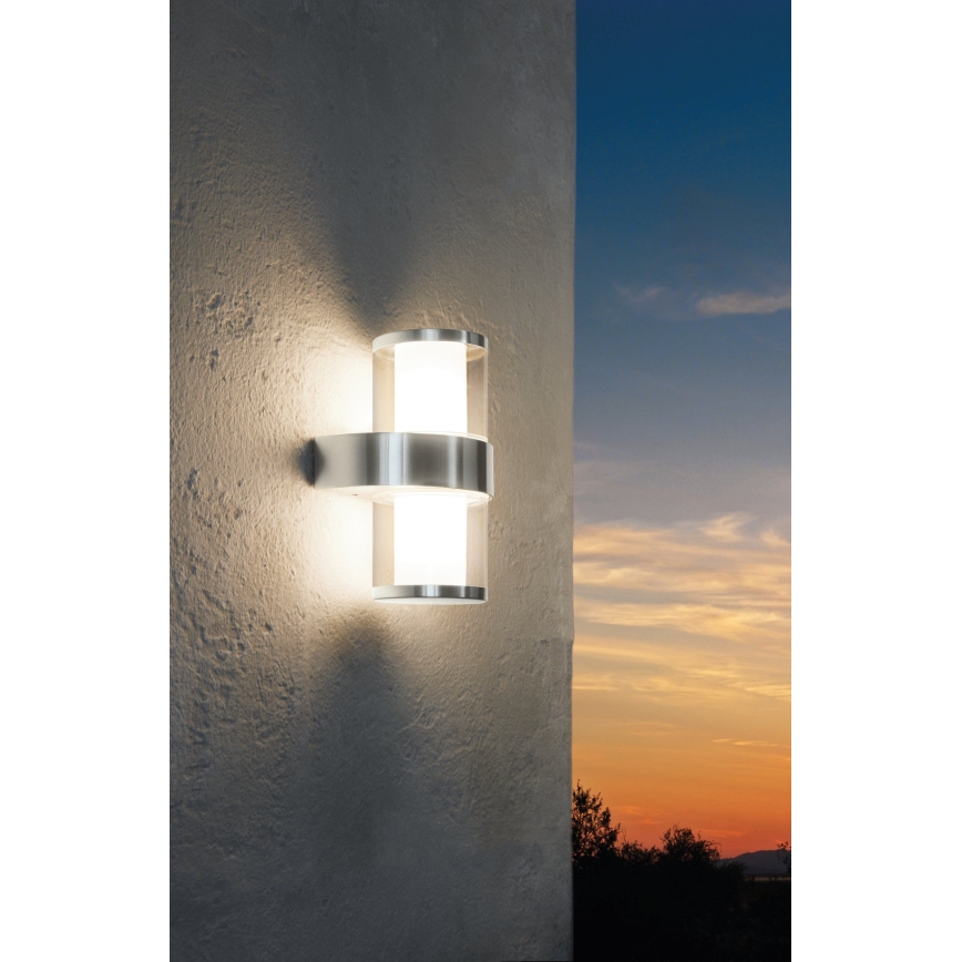 Eglo 94799 - Utomhus Väggbelysning BEVERLY 1 2xLED/3,7W/230V IP44