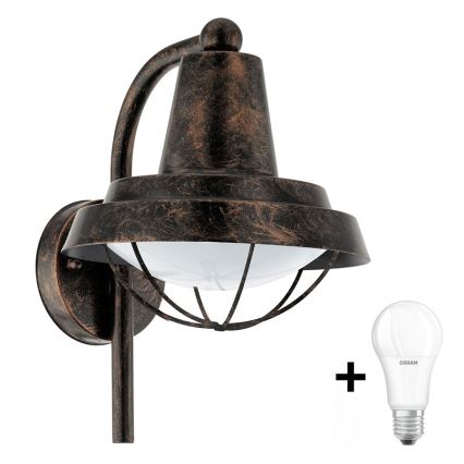 Eglo 94838 – LED Utomhusbelysning COLINDRES 1×E27/8,5W/230V IP44