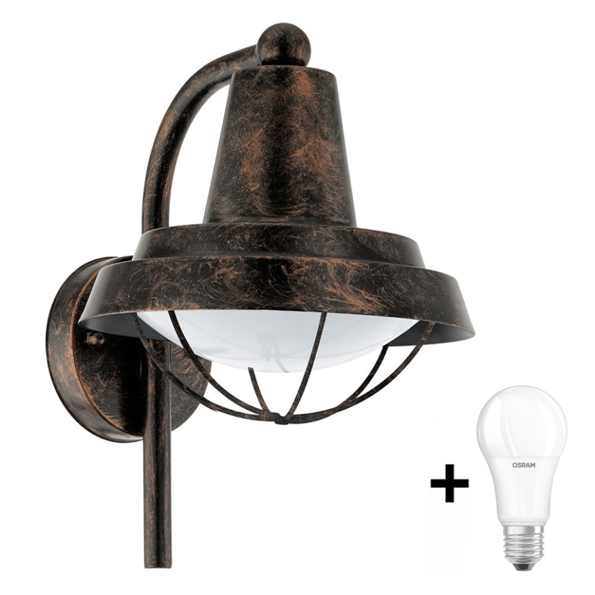 Eglo 94838 – LED Utomhusbelysning COLINDRES 1×E27/8,5W/230V IP44