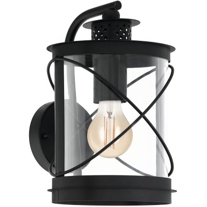 Eglo 94843 - Utomhusbelysning HILBURN 1xE27/60W/230V
