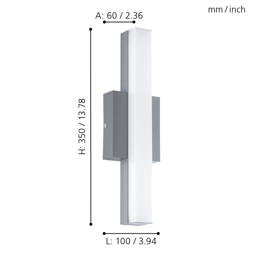 Eglo 94845 - LED Utomhusbelysning AKattE 1xLED/8W/230V