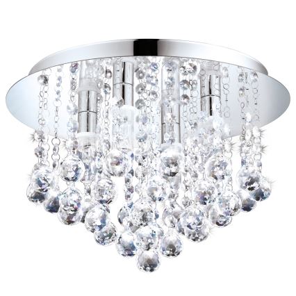 Eglo - LED taklampa för badrum 4xG9/3W/230V IP44