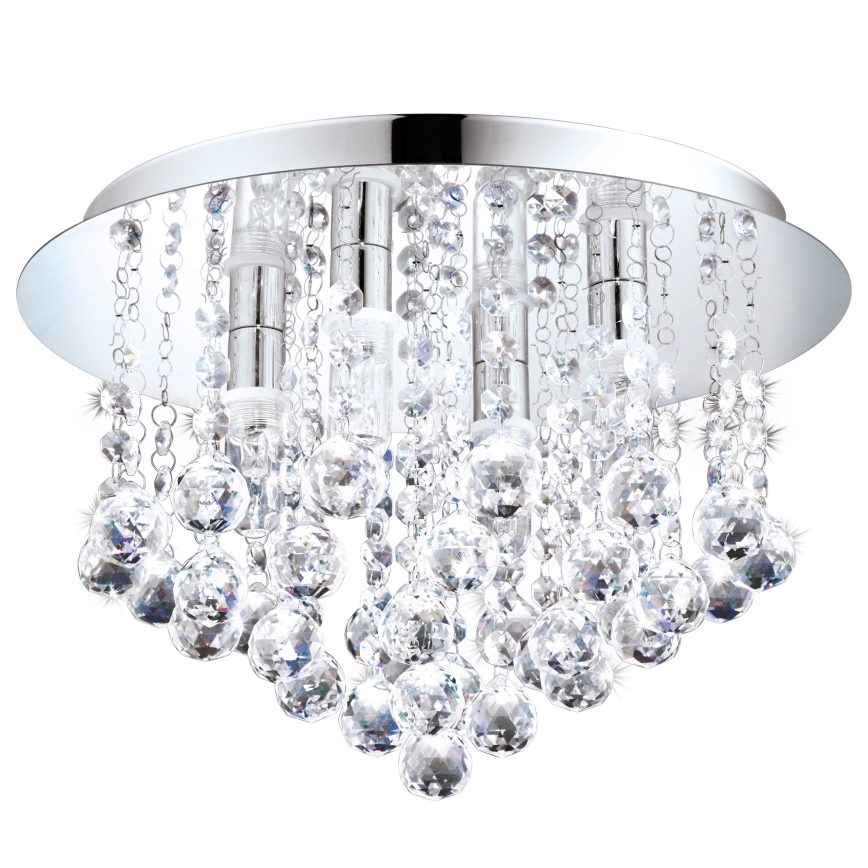 Eglo - LED taklampa för badrum 4xG9/3W/230V IP44