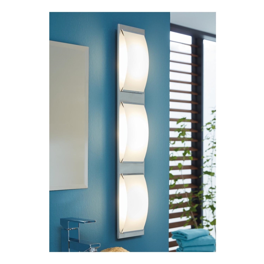 Eglo 94883 - LED Badrumsbelysning tak WASAO 1 3xLED/5.4W/230V