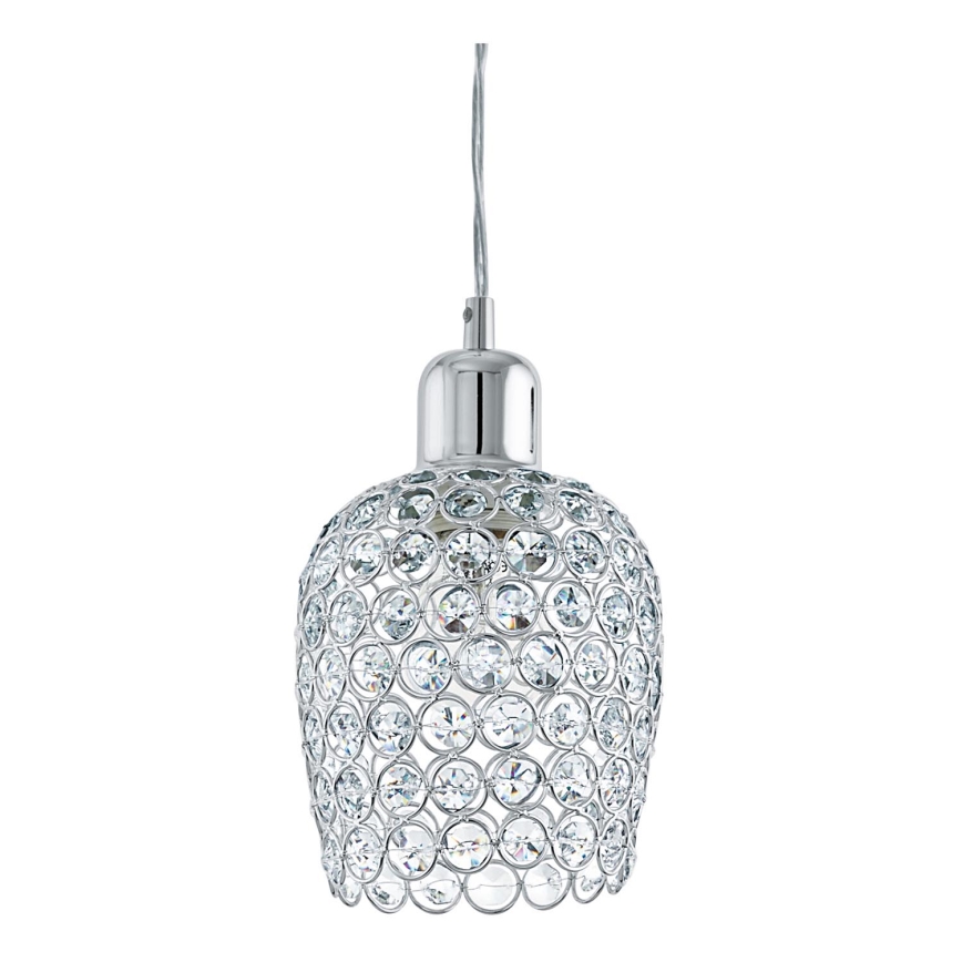 Eglo 94896 - Kristallkrona BONARES 1 1xE27/60W/230V