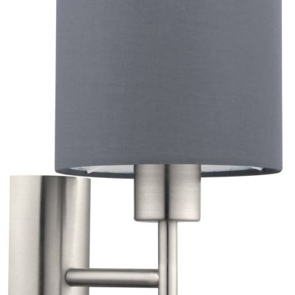 Eglo - Vägglampa 1xE27/60W/230V
