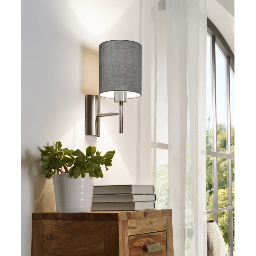 Eglo - Vägglampa 1xE27/60W/230V