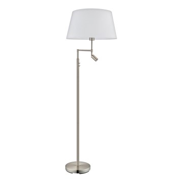 Eglo 94946 - Golvlampa SANTANDER 1xE27/60W + 1xLED/2.1W