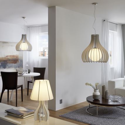 Eglo 94947 - Bordslampa COSSANO 1xE27/60W/230V