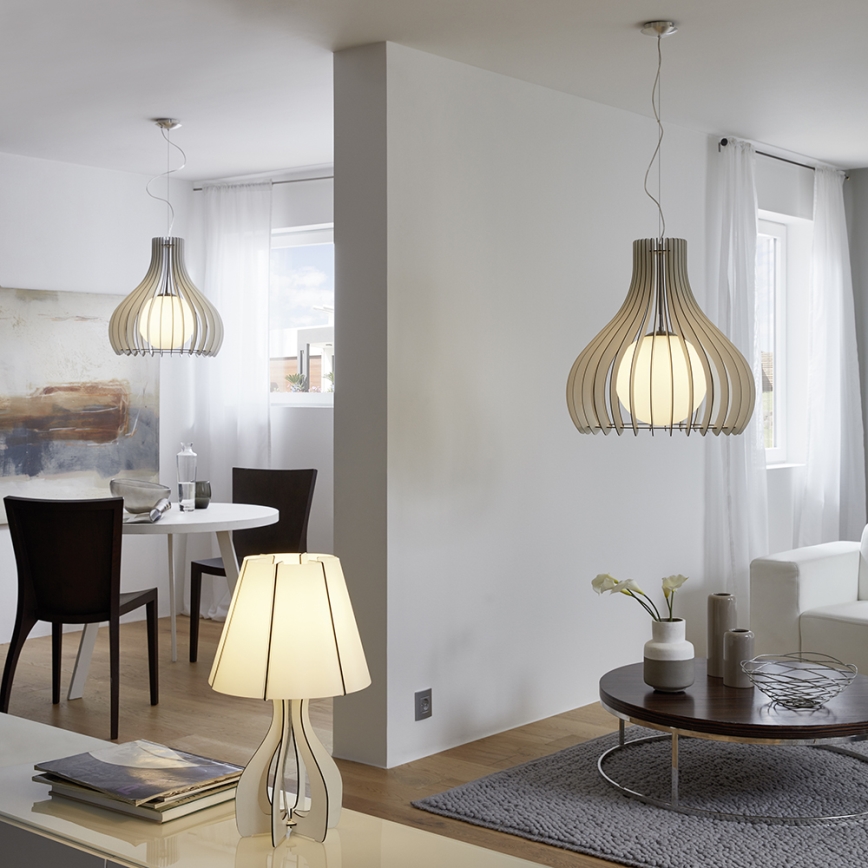 Eglo 94947 - Bordslampa COSSANO 1xE27/60W/230V