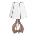 Eglo 94954 - Bordslampa COSSANO 1xE27/60W/230V