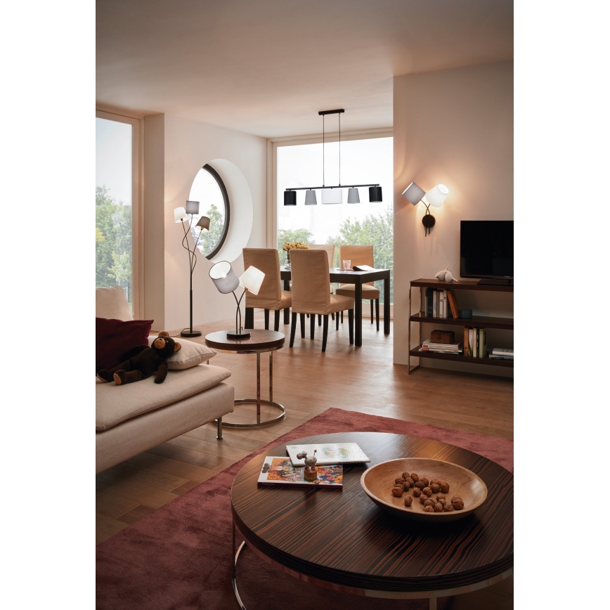 Eglo 94995 - Golvlampa MARONDA 3xE14/40W/230V