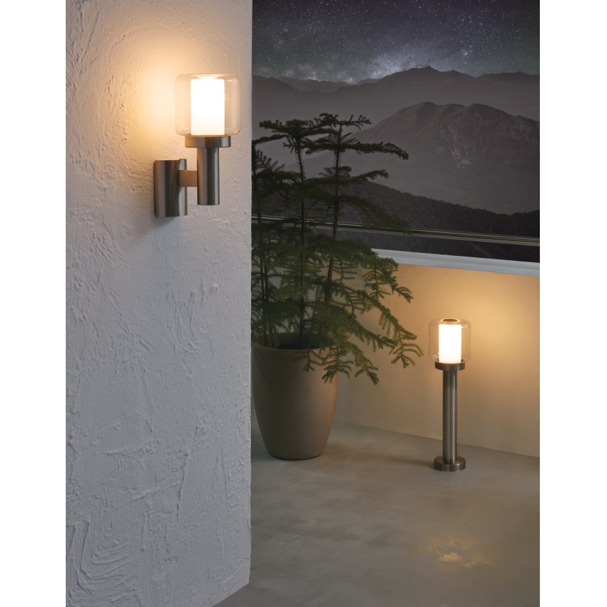 Eglo 95016 - Utomhus Väggbelysning POLIENTO 1xE27/40W