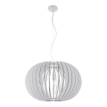 Eglo 95034 - Pendellampa STELLATO med kabel, 1x E27/60W/230V, Ø 70 cm, vit