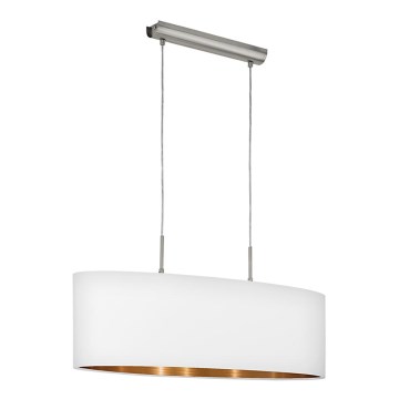 Eglo 95046 - Ljuskrona PASTERI 2xE27/60W/230V