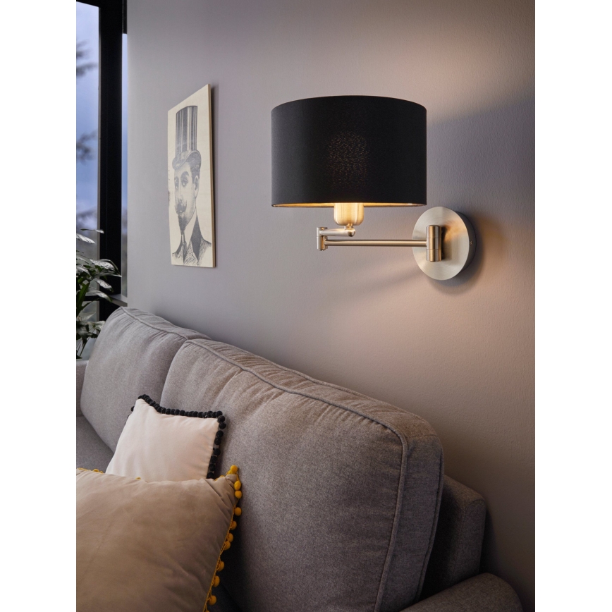 Eglo - Vägglampa 1xE27/60W/230V