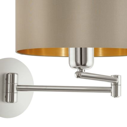 Eglo - Vägglampa 1xE27/60W/230V