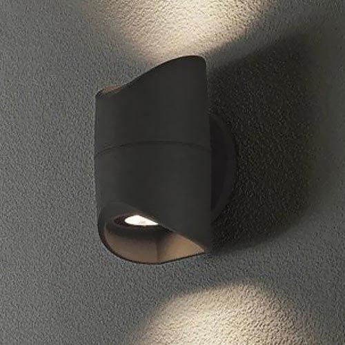 Eglo 95076 - Utomhus Väggbelysning ABRANTES 2xLED/6W/230V