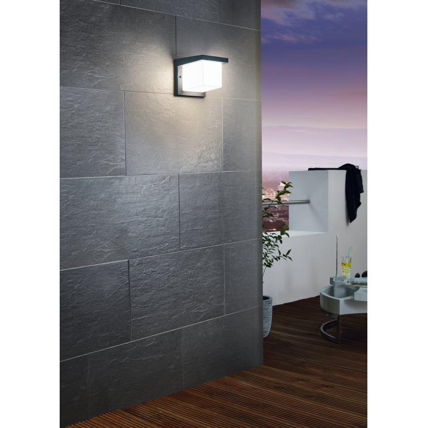 Eglo 95097 - Utomhus Väggbelysning DESELLA 1 LED/10W/230V
