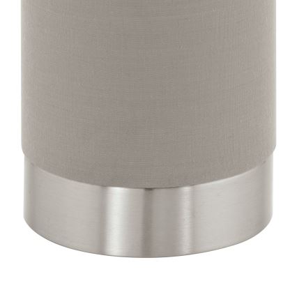Eglo - Ljusreglerad bordslampa 1xE27/40W/230V taupe