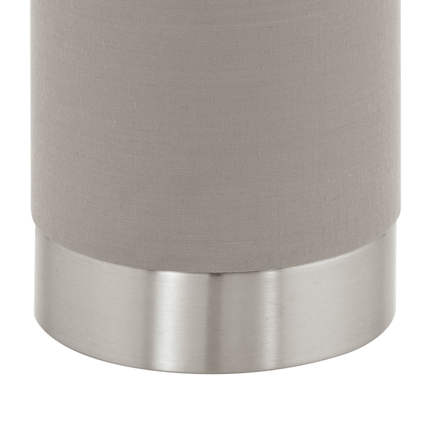 Eglo - Ljusreglerad bordslampa 1xE27/40W/230V taupe