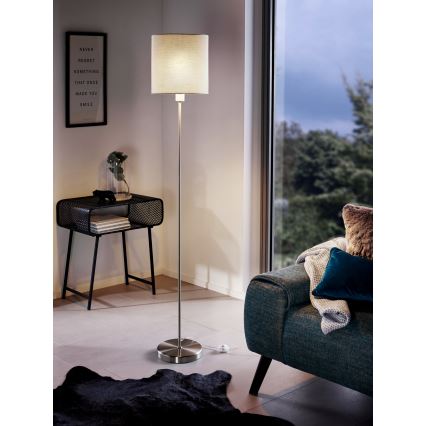 Eglo 95167 - Golvlampa PASTERI 1xE27/60W/230V