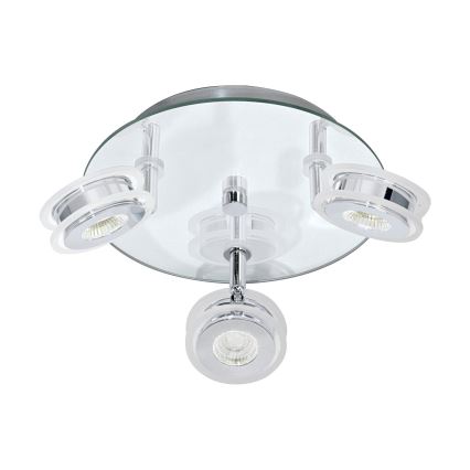 Eglo 95279 - LED Badrum spotlight AGUEDA 3xLED/3.3W/230V