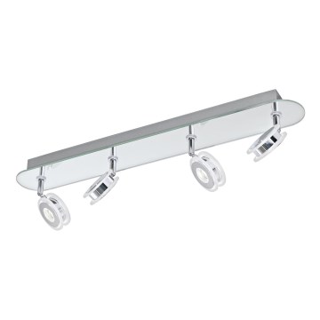 Eglo 95281 - Badrum LED spotlight AGUEDA 4xLED/3,3W/230V