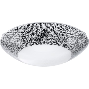 Eglo 95289 - LED taklampa MAGITTA LED/16W/230V Ø 31,5 cm svart/vit