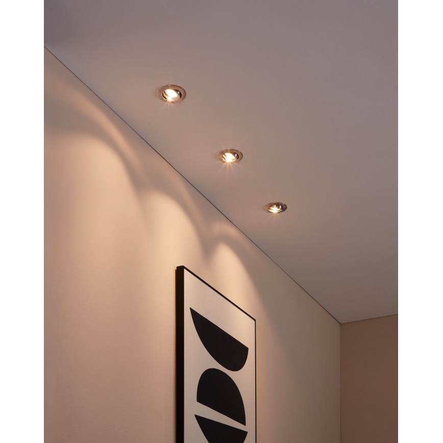 Eglo - SET 3x LED Hängande Takbelysning TEDO 3xGU10-LED/5W/230V