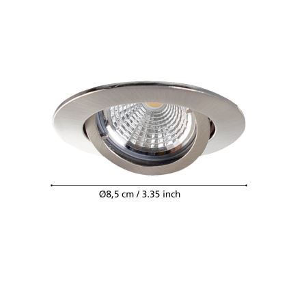 Eglo - SET 3x LED Hängande Takbelysning TEDO 3xGU10-LED/5W/230V