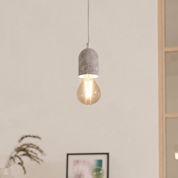 Eglo 95522 - Ljuskrona  SILVARES 1xE27/60W/230V