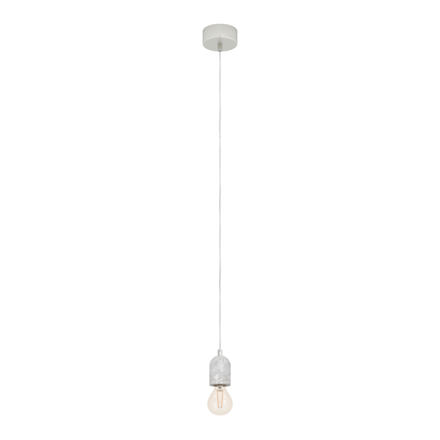 Eglo 95522 - Ljuskrona SILVARES 1xE27/60W/230V
