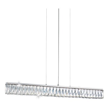 Eglo 95543 - Kristall dimbar Ljuskrona TELLUGIO-S LED/36W/230V