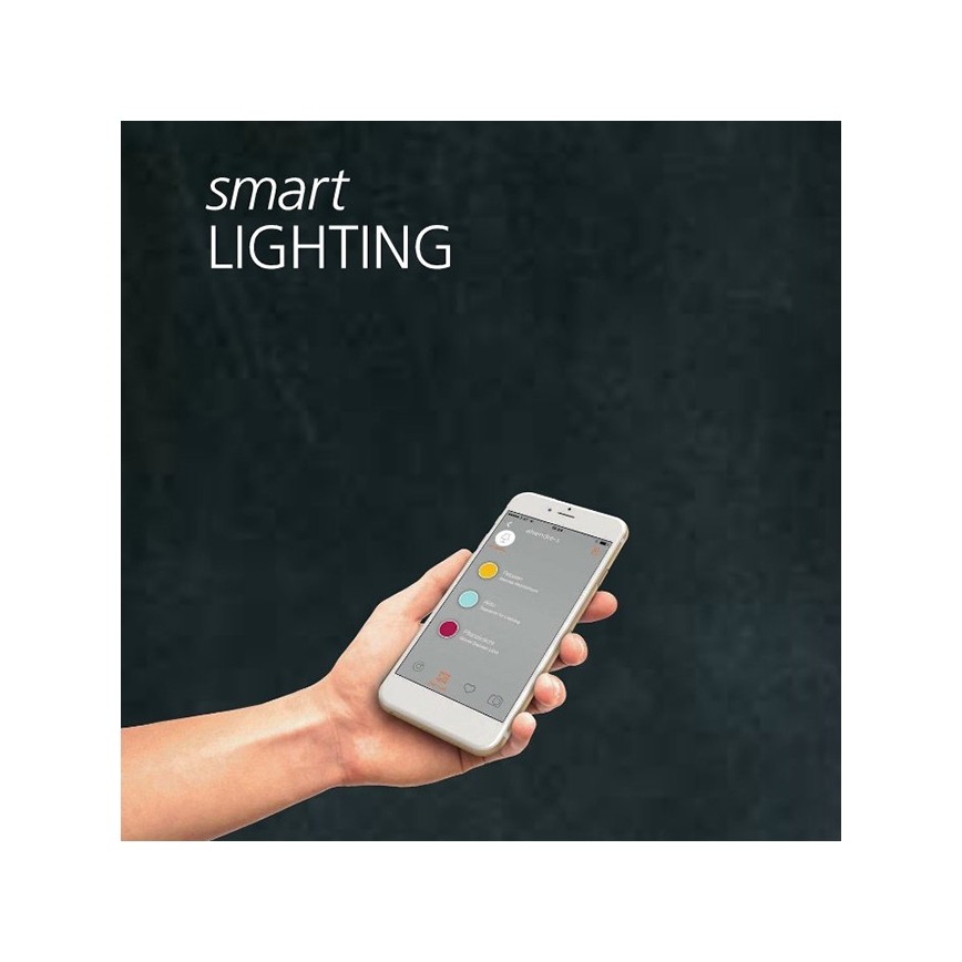 Eglo 95543 - Kristall dimbar Ljuskrona TELLUGIO-S LED/36W/230V