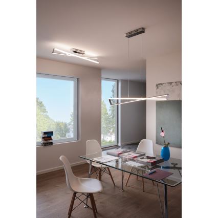 Eglo 95566 - LED Ljuskrona AGRELA 2xLED/14.4W/230V