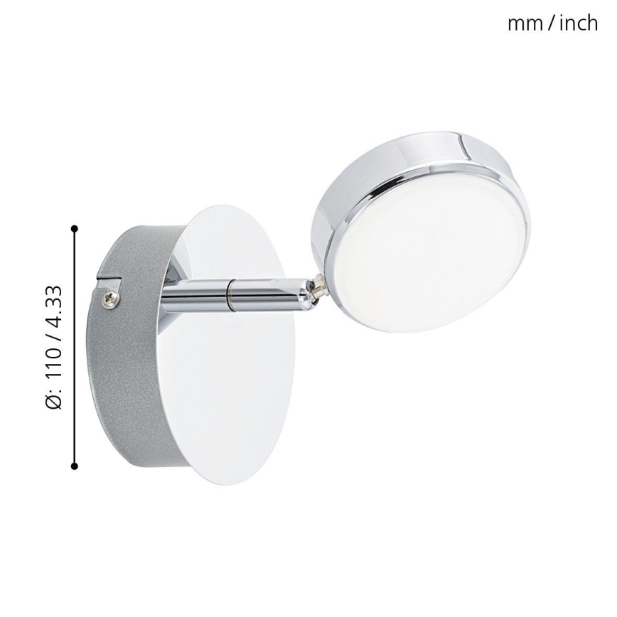 Eglo 95628 - LED spotlight SALTO 1xLED/5.4W/230V