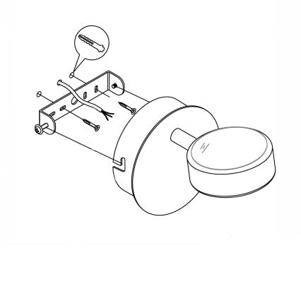 Eglo 95628 - LED spotlight SALTO 1xLED/5.4W/230V