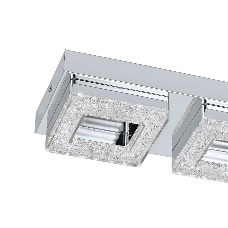 Eglo 95656 - LED Kristallampa tak FRADELO 3xLED/4W/230V
