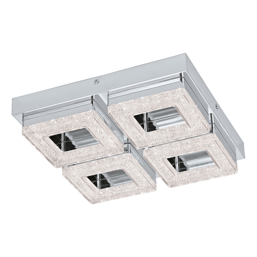 Eglo 95657 - LED Kristallampa tak FRADELO 4xLED/4W/230V