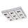 Eglo 95658 - Kristallampa tak FRADELO 9xLED/4W/230V