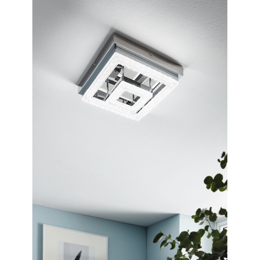 Eglo 95659 - LED Kristallampa tak FRADELO LED/12W/230V