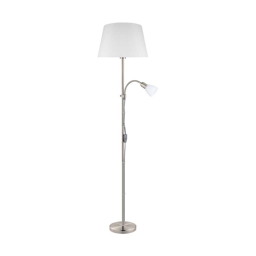 Eglo 95686 - Golvlampa CONESA 1xE27/60W + 1xE14/40W