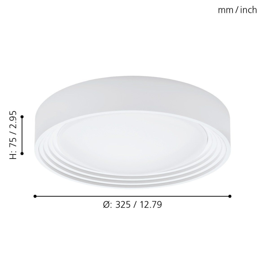 Eglo 95693 - LED Badrumsbelysning tak ONTANEDA 1 LED/11W/230V