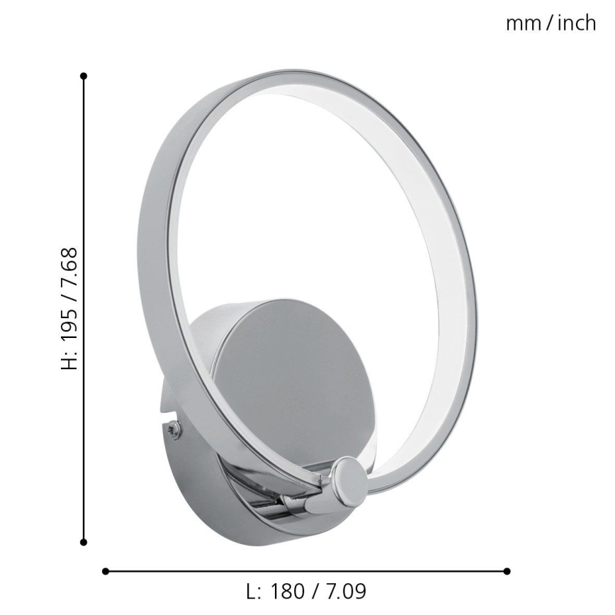 Eglo 95768 - LED Väggbelysning LASANA LED/5W/230V